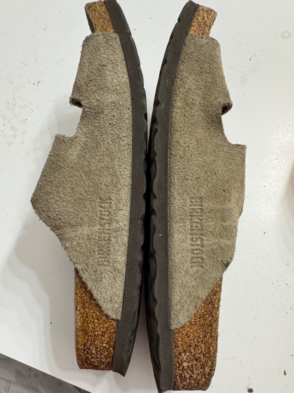 Suede Double-Buckle Slide Slipper 38 in green - Picture 4 of 5